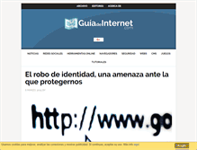 Tablet Screenshot of guiadeinternet.com